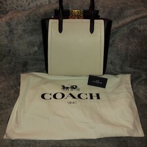 *SOLD* Coach Troupe Tote in color block
